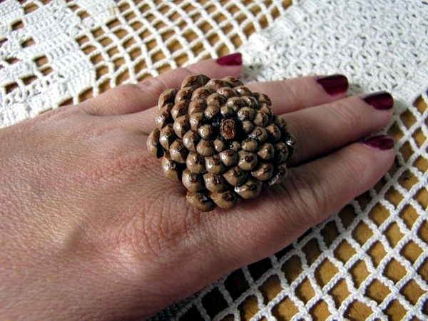 DIY Deko - Tinkering with pine cones will bring the whole family fun