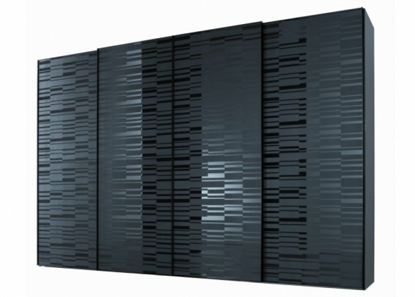 Modern wardrobes in the bedroom