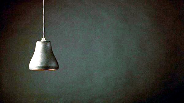 Black Golden Lamp - ergonomically and environmentally friendly