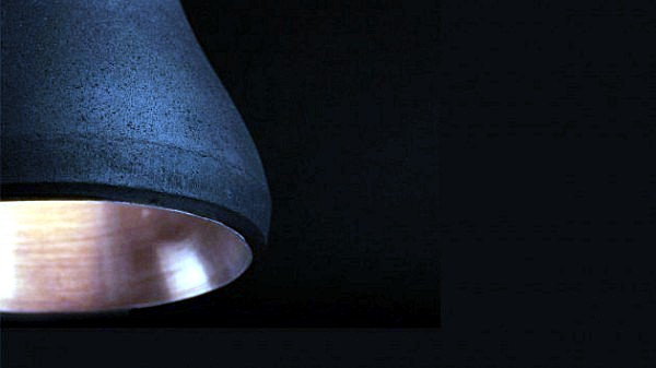 Black Golden Lamp - ergonomically and environmentally friendly