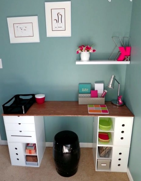 Build desk itself - 22 exceptional DIY Office Tables