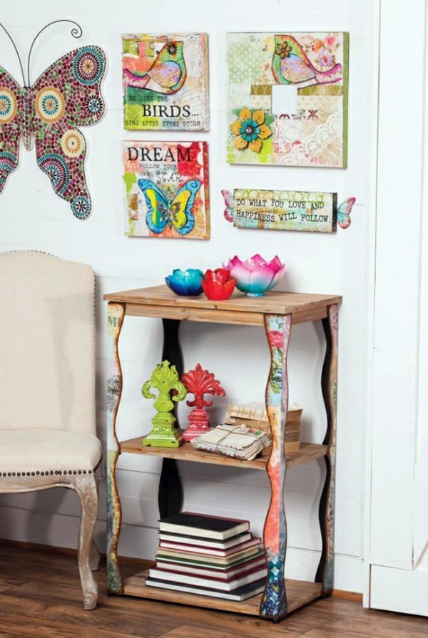 Vintage chic decor ideas in the summer for a happy mood at home