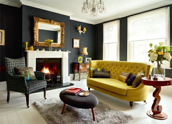 Living Room Colors 22 Decorating Ideas With Black Avso