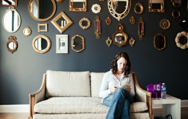 Living Room Colors - 22 Decorating Ideas with Black