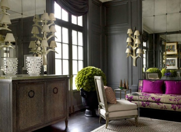 Living Room Colors 22 Decorating Ideas With Black Interior