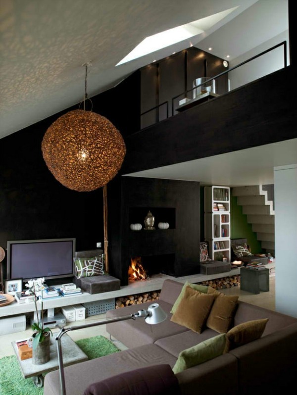 Living Room Colors - 22 Decorating Ideas with Black