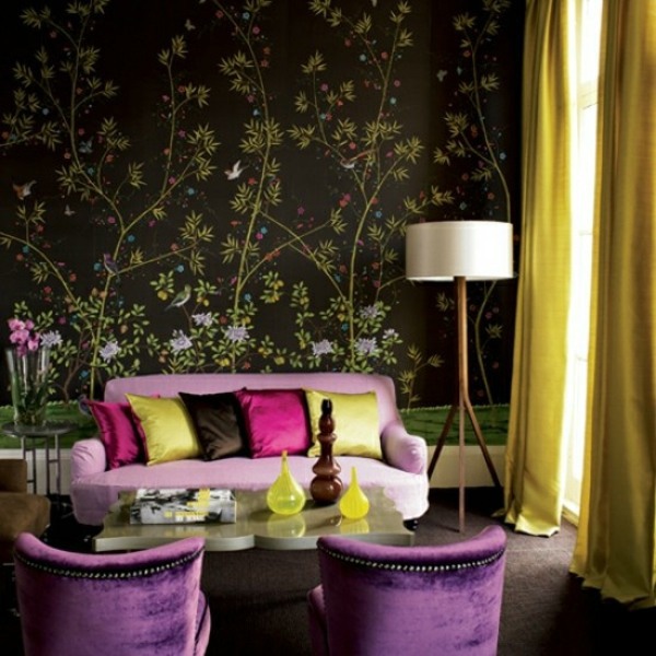 Living Room Colors - 22 Decorating Ideas with Black
