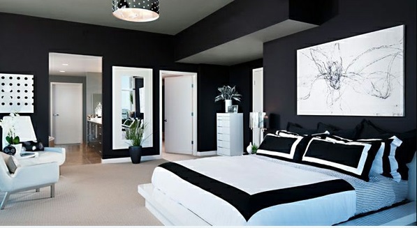 15 Unique Bedroom Ideas In Black And White Interior Design