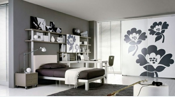15 unique bedroom ideas in black and white
