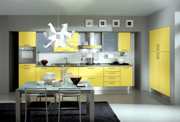 Yellow kitchens Yellow kitchens
