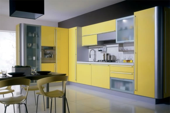 Yellow kitchens Yellow kitchens