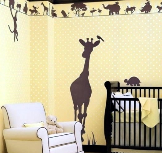 Decorating ideas for jungle and safari nursery decor