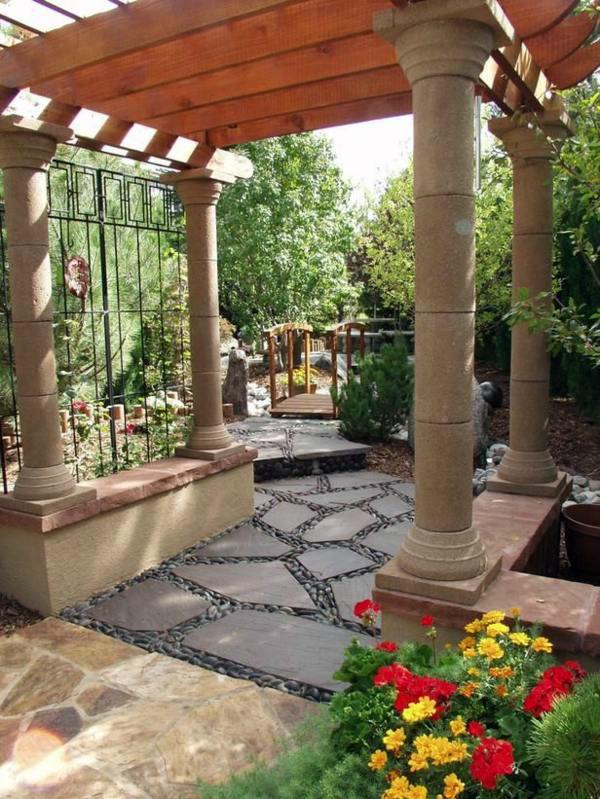 How to build a pergola yourself - Instructions and Photos