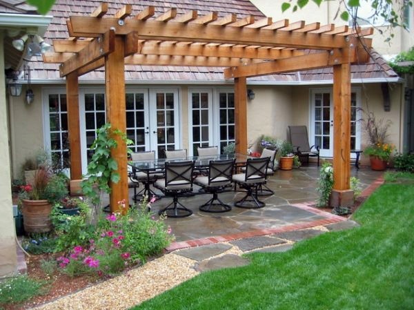 How to build a pergola yourself - Instructions and Photos
