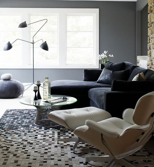 Coffee tables and stylish decoration in natural look - Felted Wool Stones