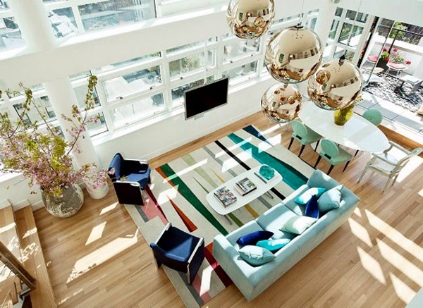 Interior design with rugs by Novogratz