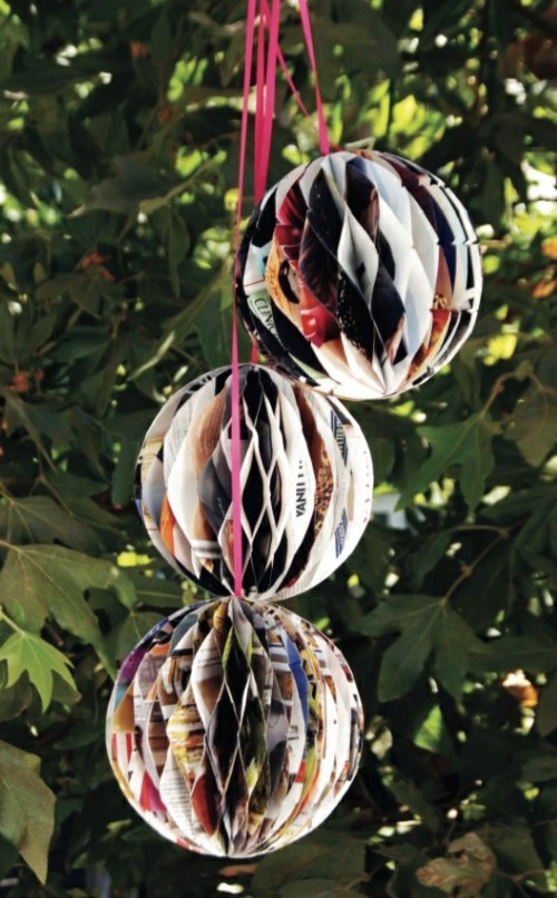 Easy DIY party decoration made of paper