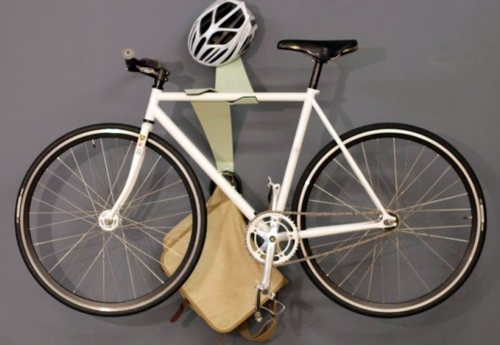 Keep the bike at home right
