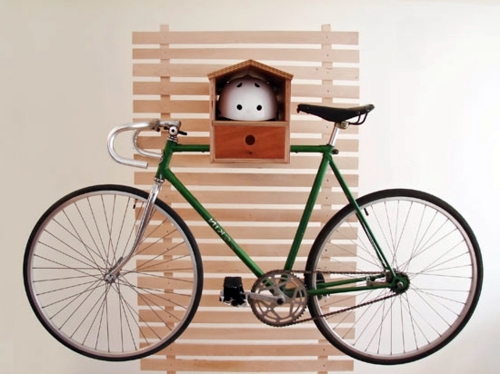 Keep the bike at home right
