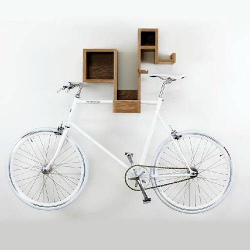 Keep the bike at home right