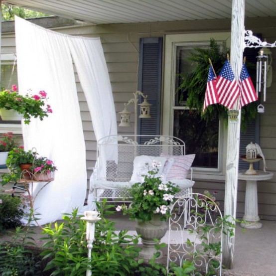Balcony design - Inspiration: Shabby Chic style