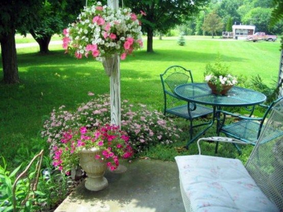 Balcony design - Inspiration: Shabby Chic style