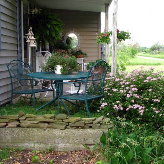 Balcony design - Inspiration: Shabby Chic style