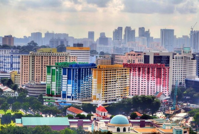 House facade underline - all bring rainbow colors to use