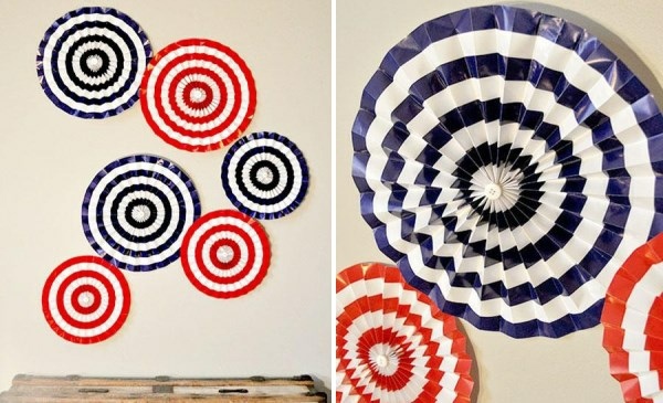 Celebrate Independence Day Party Decoration In National Colors