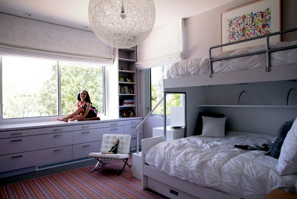 Great Nursery Decor With Effective Methods For Space Saving