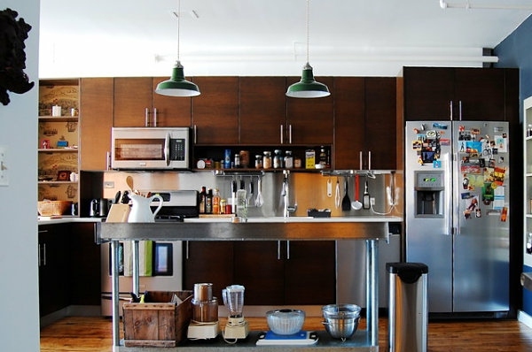 Küche - Stainless steel kitchen - you beautify your kitchen island