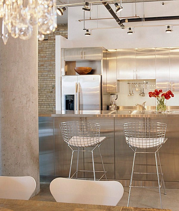 Stainless steel kitchen - you beautify your kitchen island