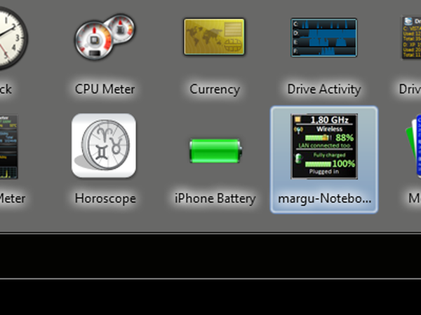 gadgets for windows 7 not working