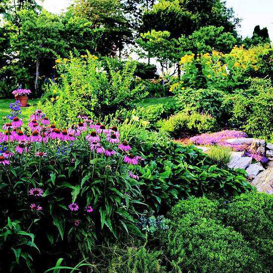 Small garden - ideas for optical magnification Small garden - ideas for optical magnification