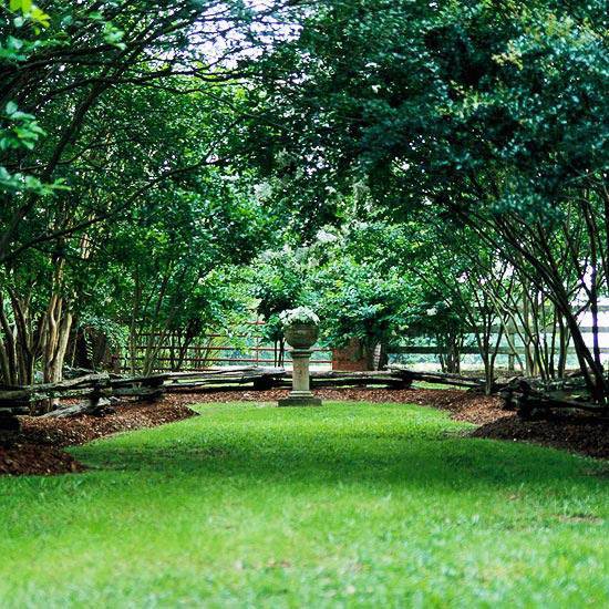 Small garden - ideas for optical magnification Small garden - ideas for optical magnification