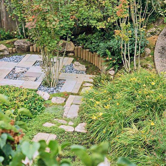 Small garden - ideas for optical magnification Small garden - ideas for optical magnification