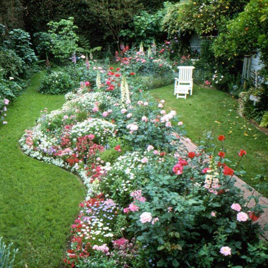 Small garden - ideas for optical magnification Small garden - ideas for optical magnification