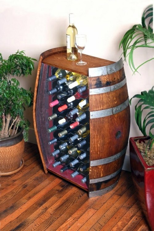 Craft ideas, as you could easily build a wine rack