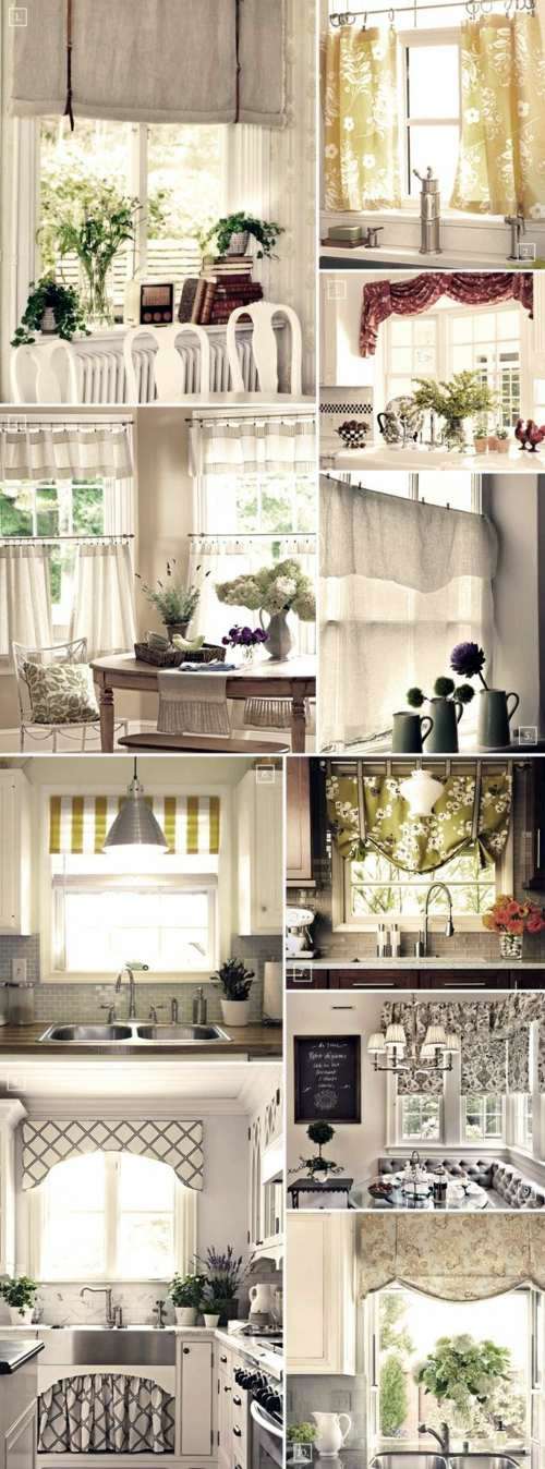 Kitchen curtains serve as sun protection and jazz up your kitchen and dining area on Kitchen curtains serve as sun protection and jazz up your kitchen and dining area on