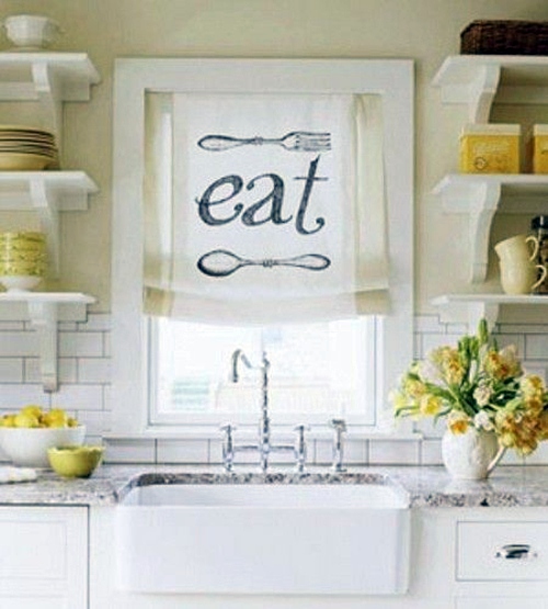 küchenmöbel - Kitchen curtains serve as sun protection and jazz up your kitchen and dining area on küchenmöbel - Kitchen curtains serve as sun protection and jazz up your kitchen and dining area on