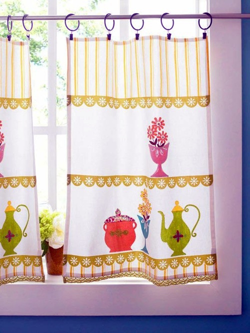 Kitchen curtains serve as sun protection and jazz up your kitchen and dining area on Kitchen curtains serve as sun protection and jazz up your kitchen and dining area on