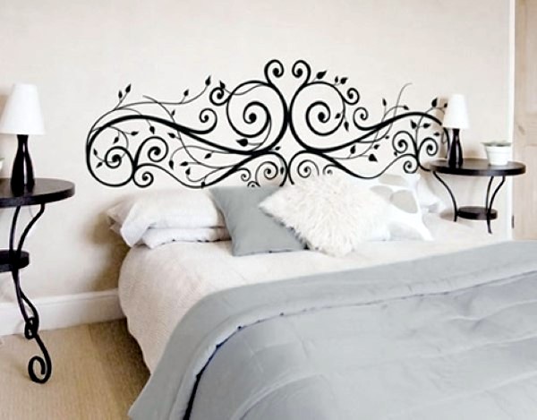 Great headboard ideas - you do not need anything else Great headboard ideas - you do not need anything else