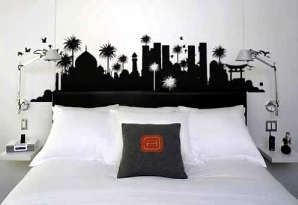 Great headboard ideas - you do not need anything else Great headboard ideas - you do not need anything else