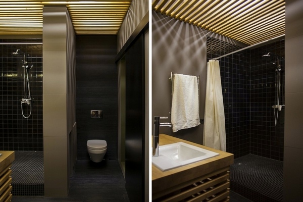 Creative apartment with flowing design - a fresh furnishing idea from Kiev
