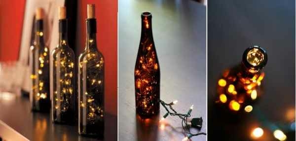 Of decoration itself - DIY projects from reusable materials