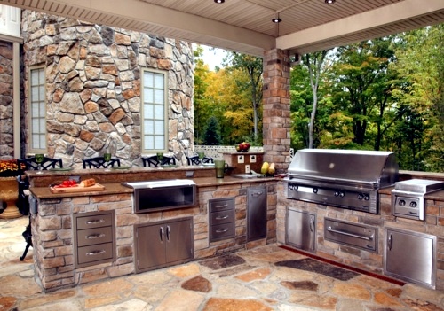 How you can build an outdoor kitchen outdoor alone