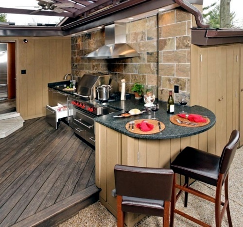 How you can build an outdoor kitchen outdoor alone
