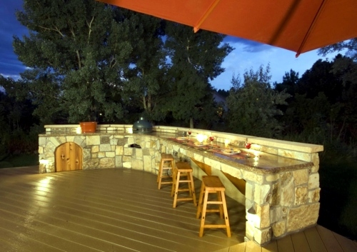 How you can build an outdoor kitchen outdoor alone