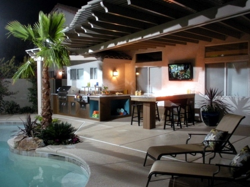 How you can build an outdoor kitchen outdoor alone