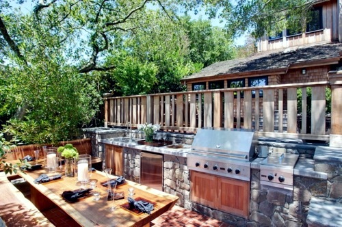 How you can build an outdoor kitchen outdoor alone